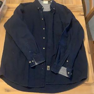 🌵3/$15 🌵 Mens denim button up shirt / xl